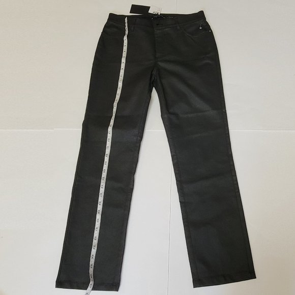 Lafayette 148 New York Thompson Waxed Denim Jeans - Picture 14 of 16
